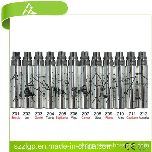 2013 Best Selling EGO-Z Battery with Zodiac Sign